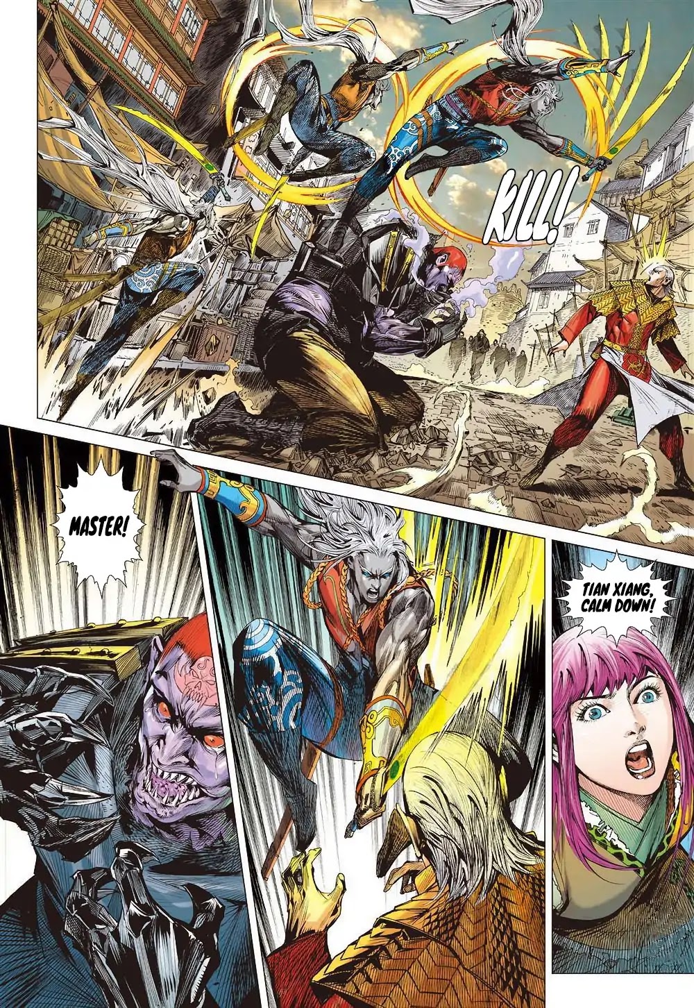 Shan Hai Ni Zhan Chapter 11.3 page 6 - Chapter 11.3: Unexpected Battle