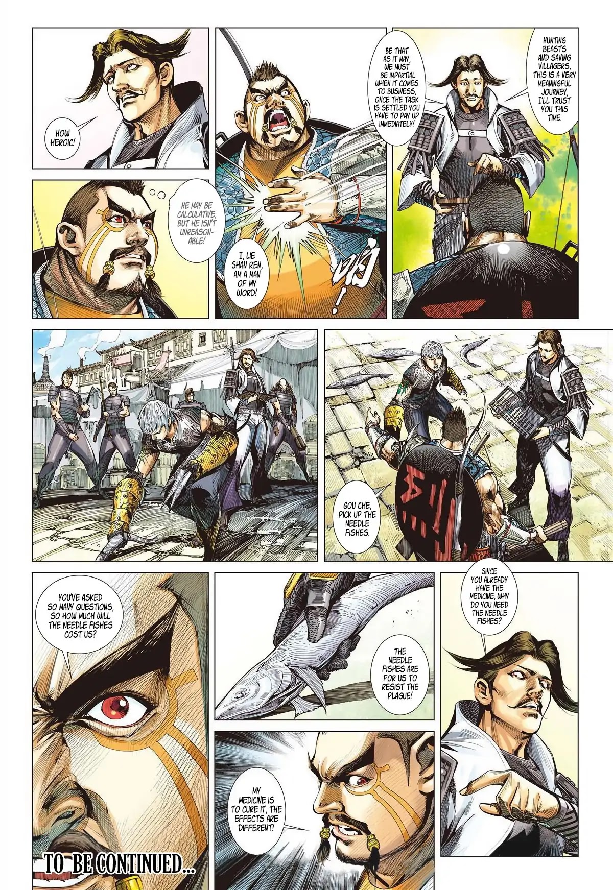 Shan Hai Ni Zhan Chapter 12.2 page 14 - Chapter 12.2: Hell Gate Changes - Hell Changes
