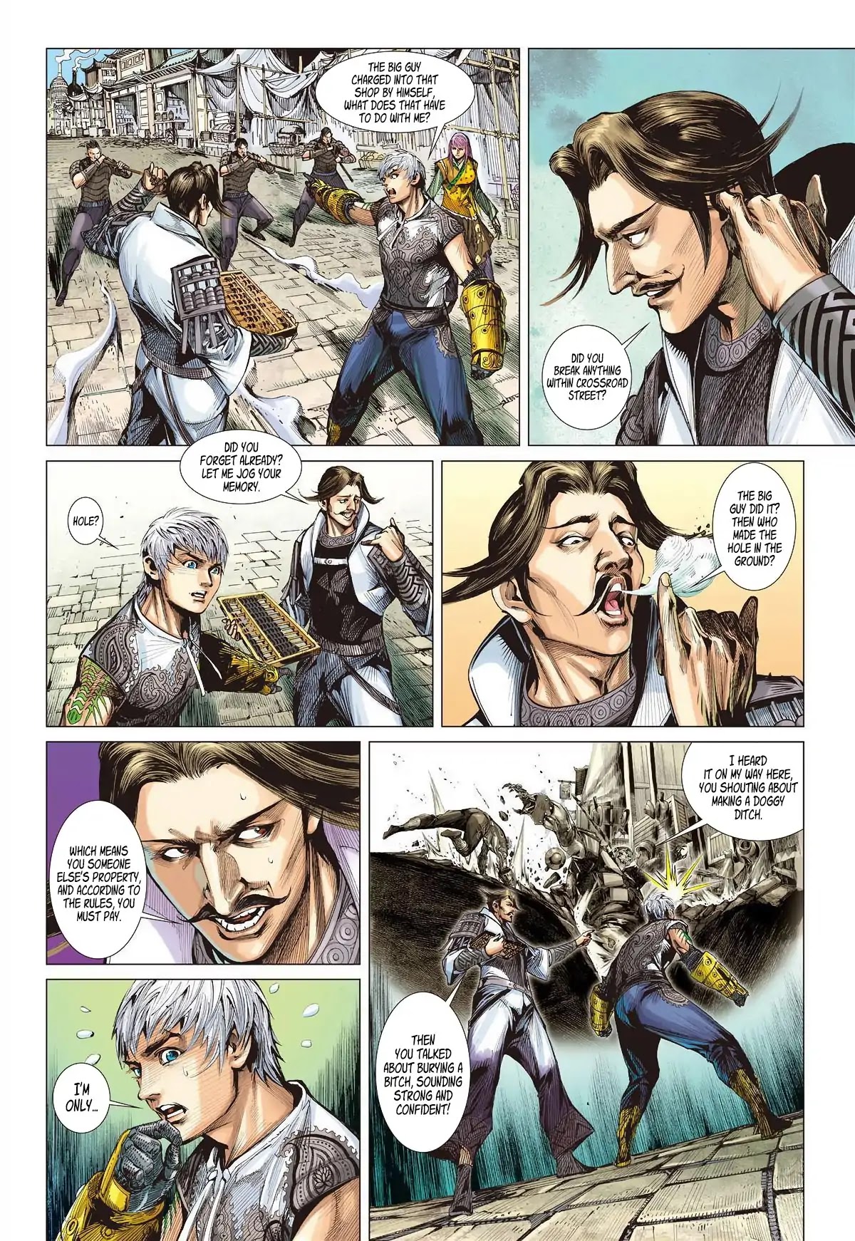 Shan Hai Ni Zhan Chapter 12.2 page 4 - Chapter 12.2: Hell Gate Changes - Hell Changes