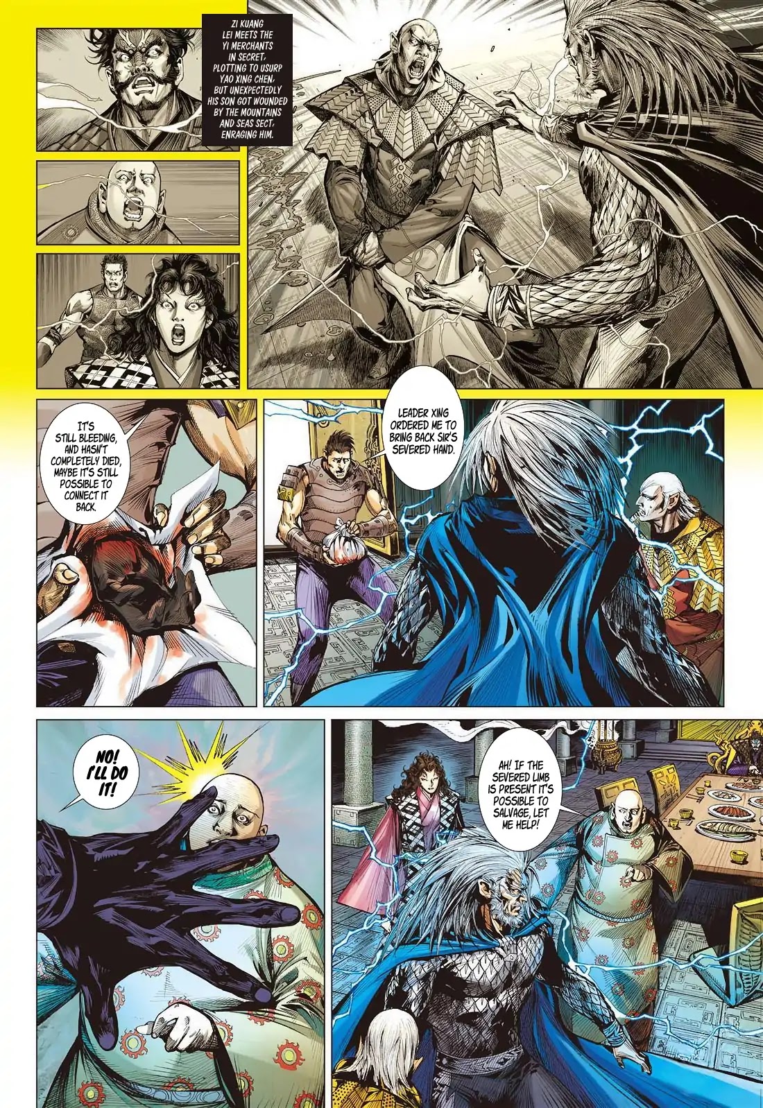 Shan Hai Ni Zhan Chapter 13.1 page 3 - Chapter 13.1: Choosing Sect Leader