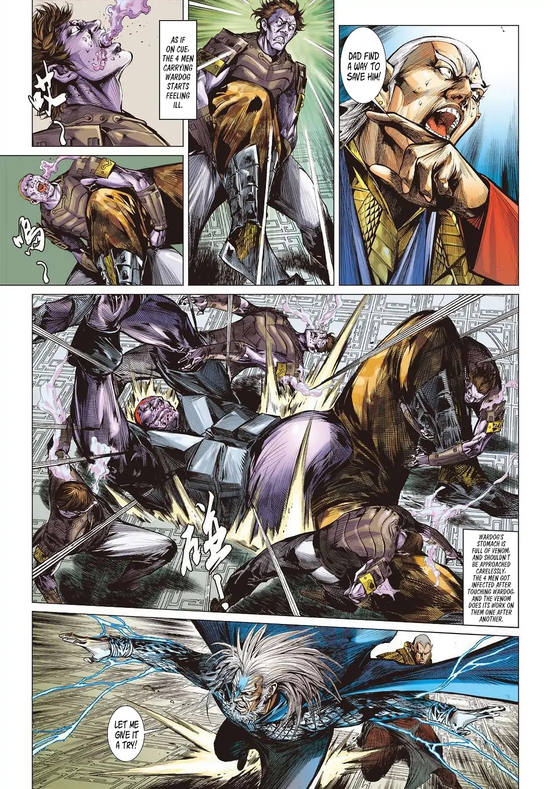 Shan Hai Ni Zhan Chapter 13.1 page 8 - Chapter 13.1: Choosing Sect Leader