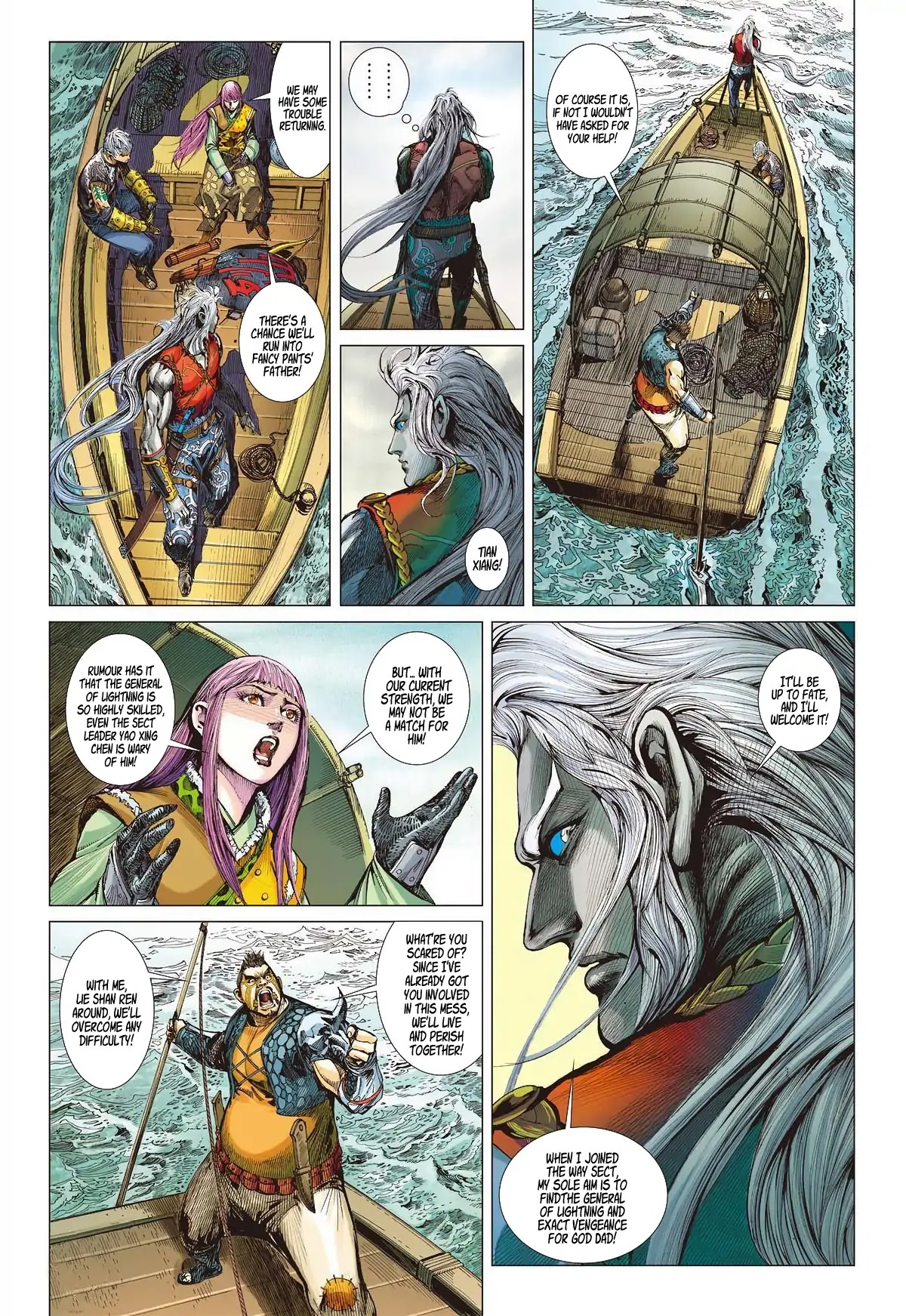 Shan Hai Ni Zhan Chapter 13.2 page 10 - Chapter 13.2: Choosing Sect Leader
