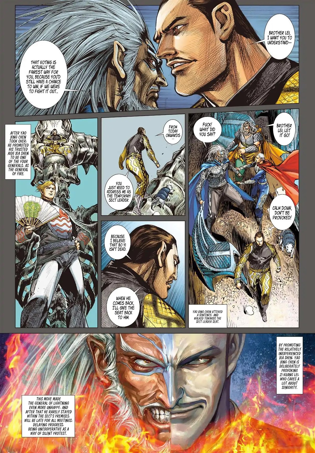 Shan Hai Ni Zhan Chapter 13.2 page 6 - Chapter 13.2: Choosing Sect Leader
