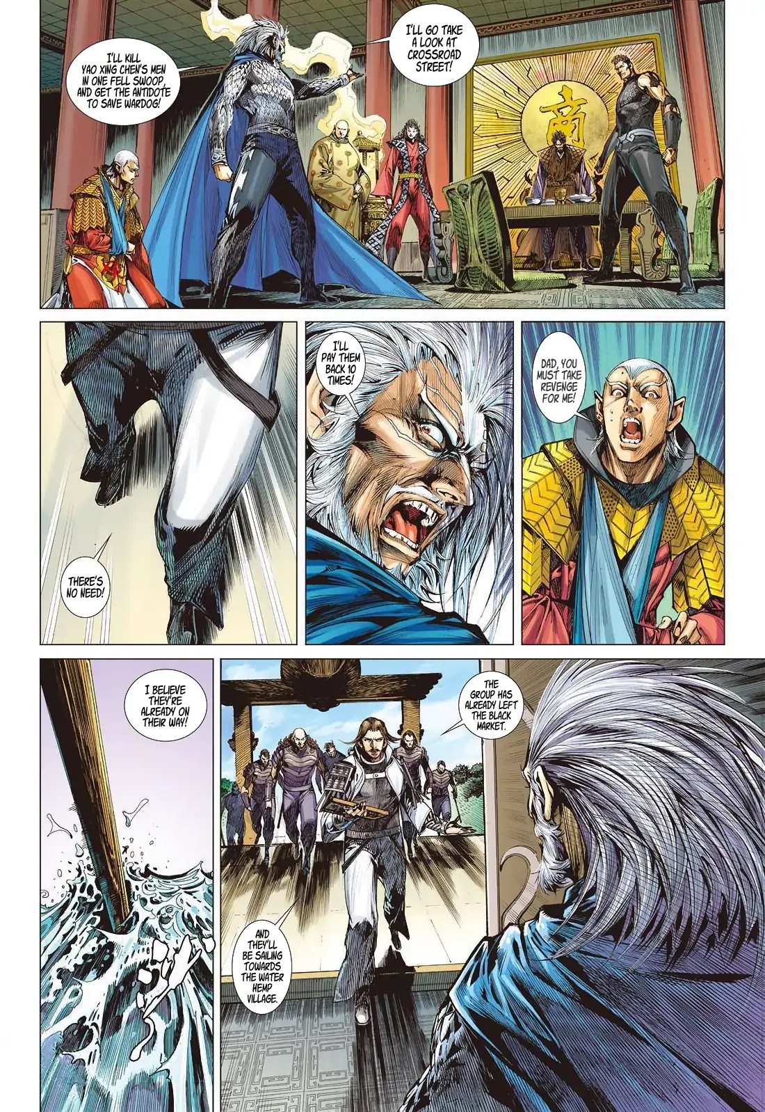 Shan Hai Ni Zhan Chapter 13.2 page 8 - Chapter 13.2: Choosing Sect Leader
