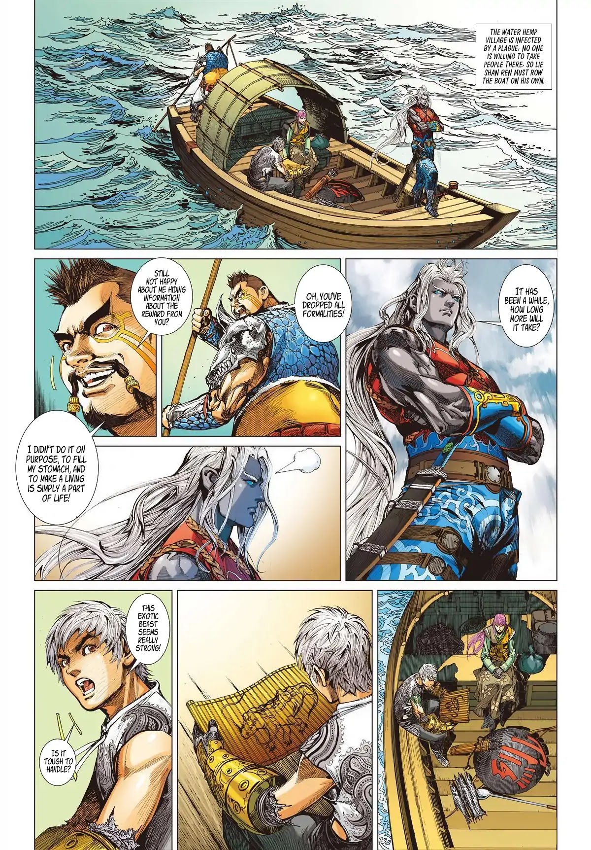 Shan Hai Ni Zhan Chapter 13.2 page 9 - Chapter 13.2: Choosing Sect Leader
