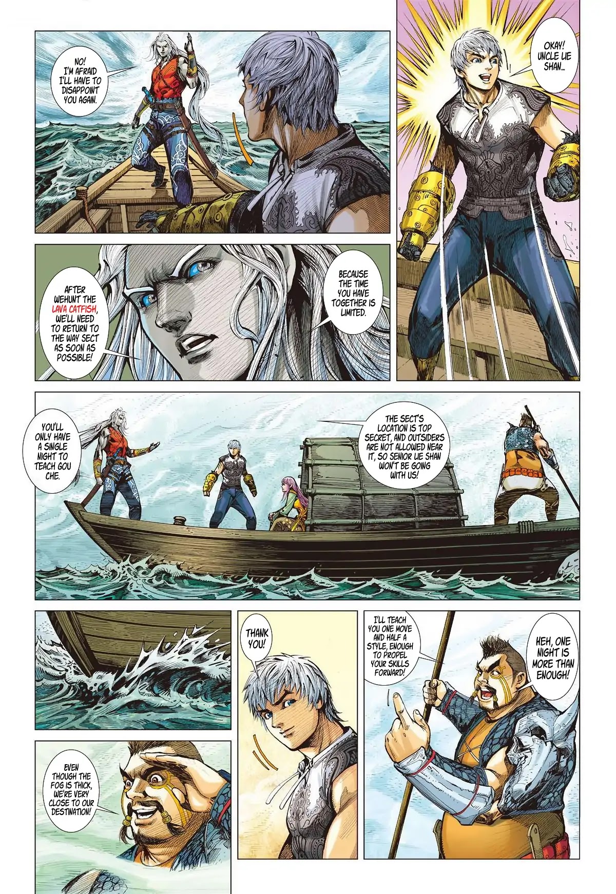 Shan Hai Ni Zhan Chapter 13.3 page 1 - Chapter 13.3: Choosing Sect Leader