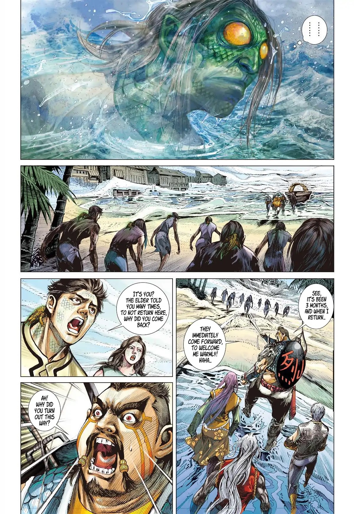 Shan Hai Ni Zhan Chapter 13.3 page 4 - Chapter 13.3: Choosing Sect Leader