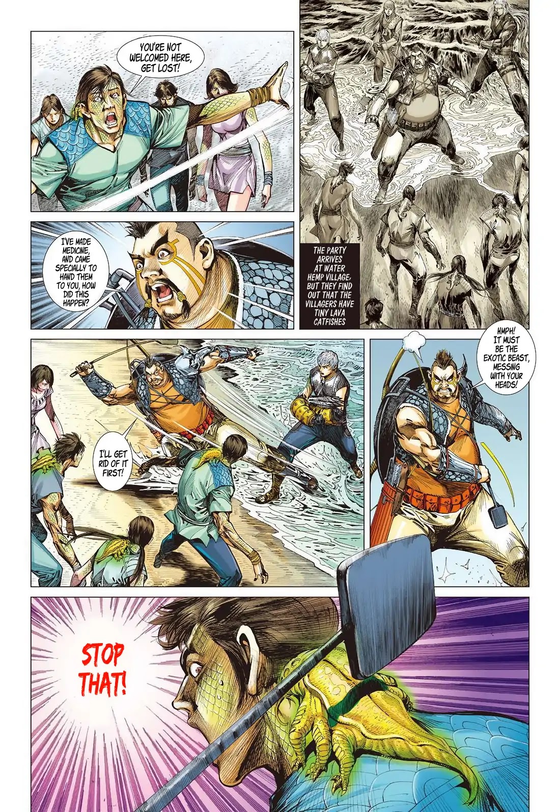 Shan Hai Ni Zhan Chapter 14.2 page 1 - Chapter 14.2: Ocean Edge's Precipice Incident
