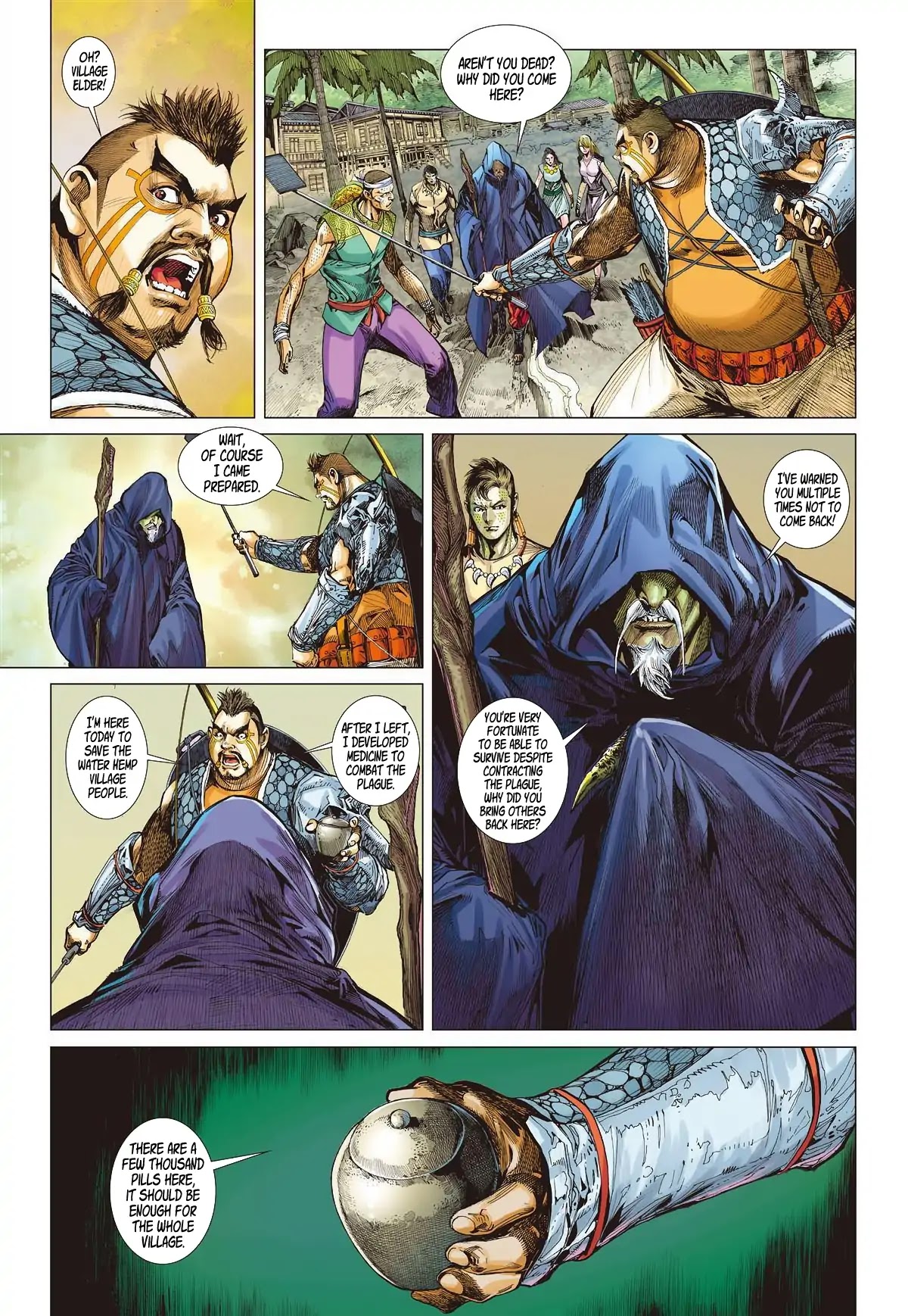 Shan Hai Ni Zhan Chapter 14.2 page 3 - Chapter 14.2: Ocean Edge's Precipice Incident
