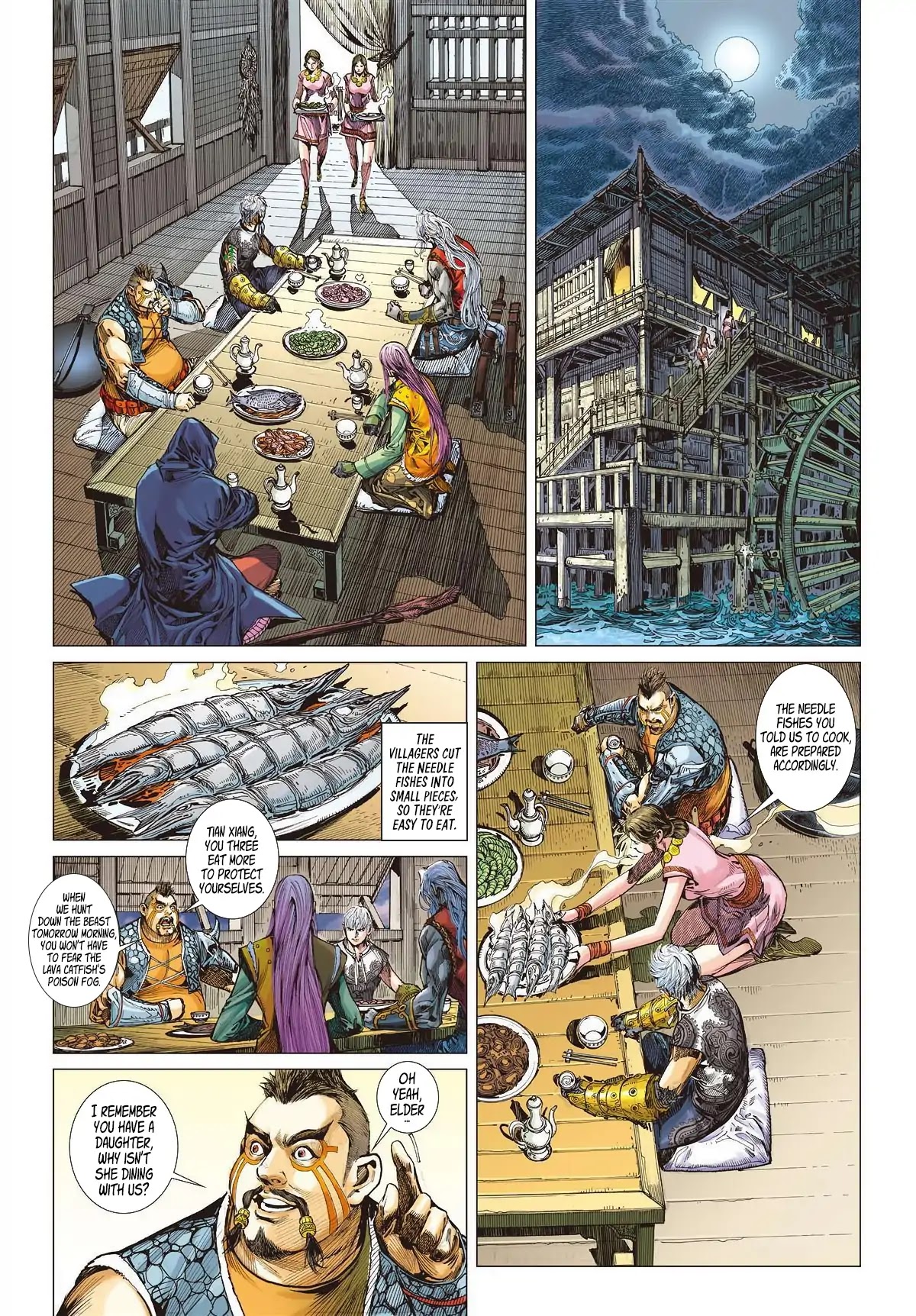 Shan Hai Ni Zhan Chapter 14.2 page 4 - Chapter 14.2: Ocean Edge's Precipice Incident