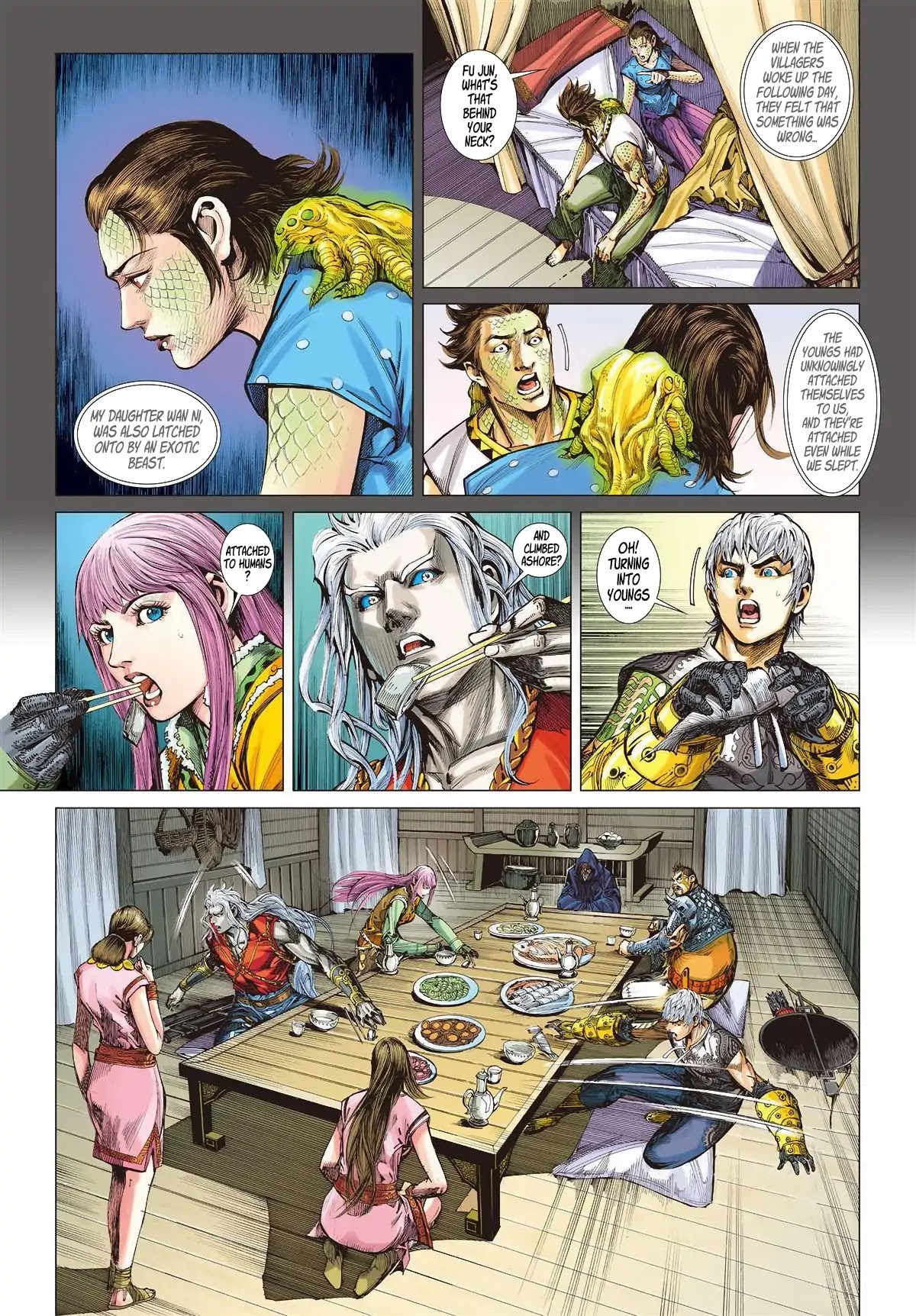Shan Hai Ni Zhan Chapter 14.2 page 7 - Chapter 14.2: Ocean Edge's Precipice Incident