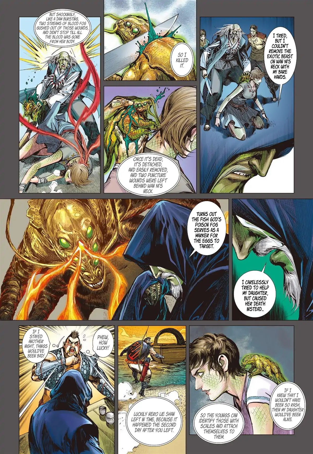 Shan Hai Ni Zhan Chapter 14.2 page 8 - Chapter 14.2: Ocean Edge's Precipice Incident