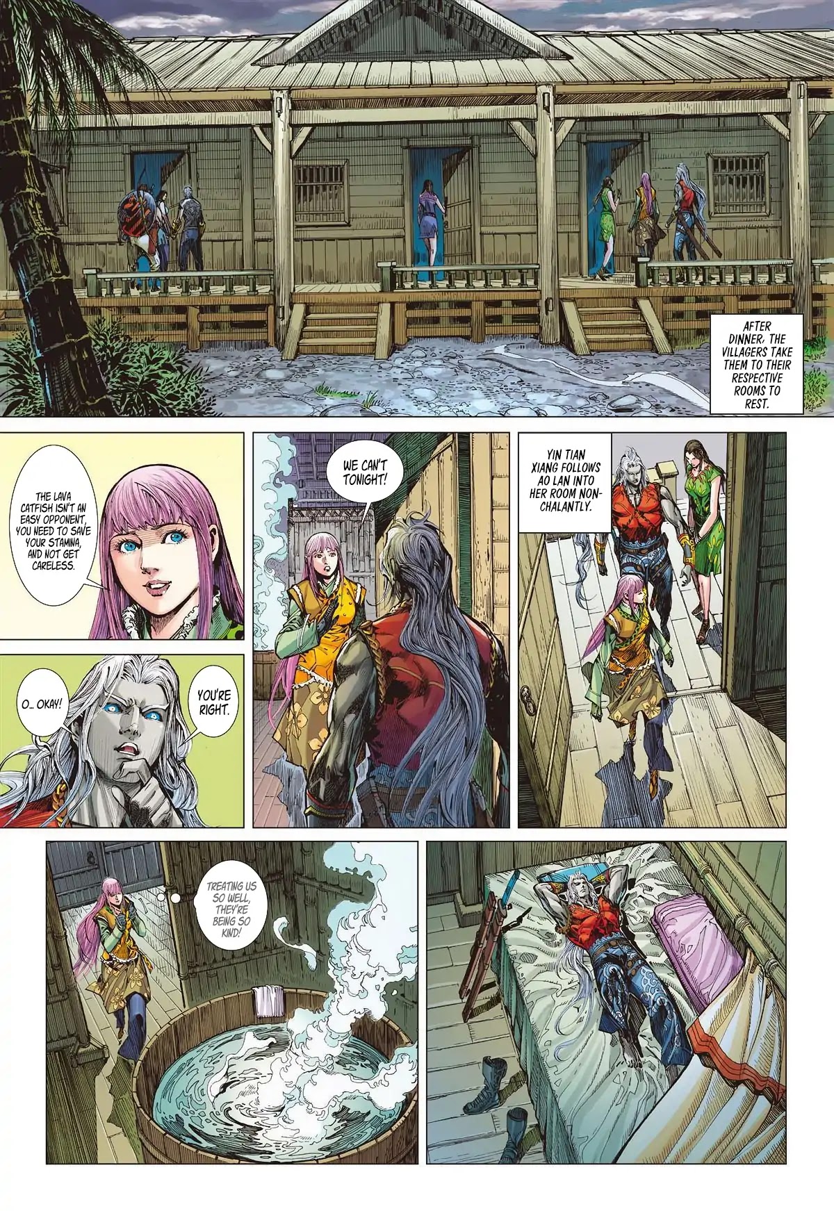 Shan Hai Ni Zhan Chapter 14.3 page 1 - Chapter 14.3: Ocean Edge's Precipice Incident