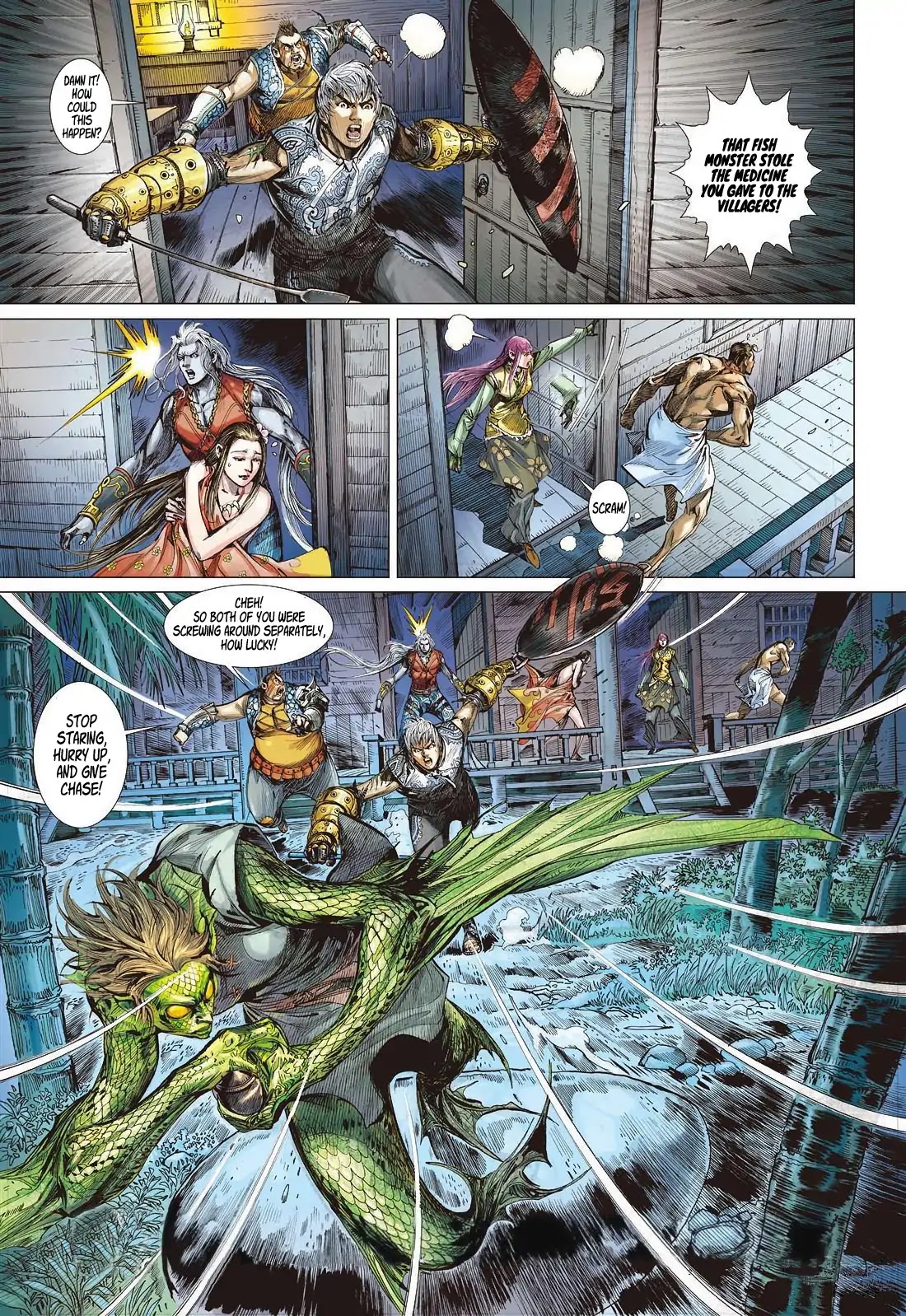 Shan Hai Ni Zhan Chapter 14.3 page 10 - Chapter 14.3: Ocean Edge's Precipice Incident