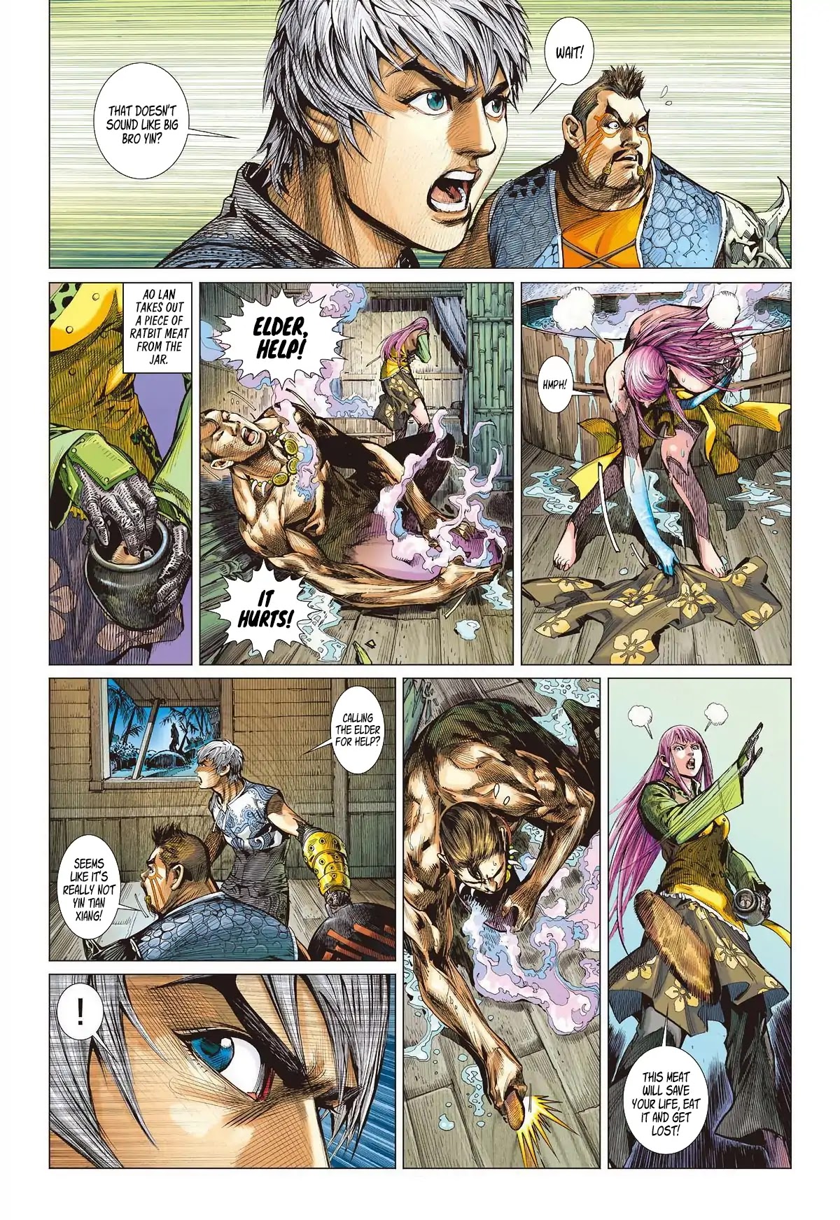 Shan Hai Ni Zhan Chapter 14.3 page 8 - Chapter 14.3: Ocean Edge's Precipice Incident