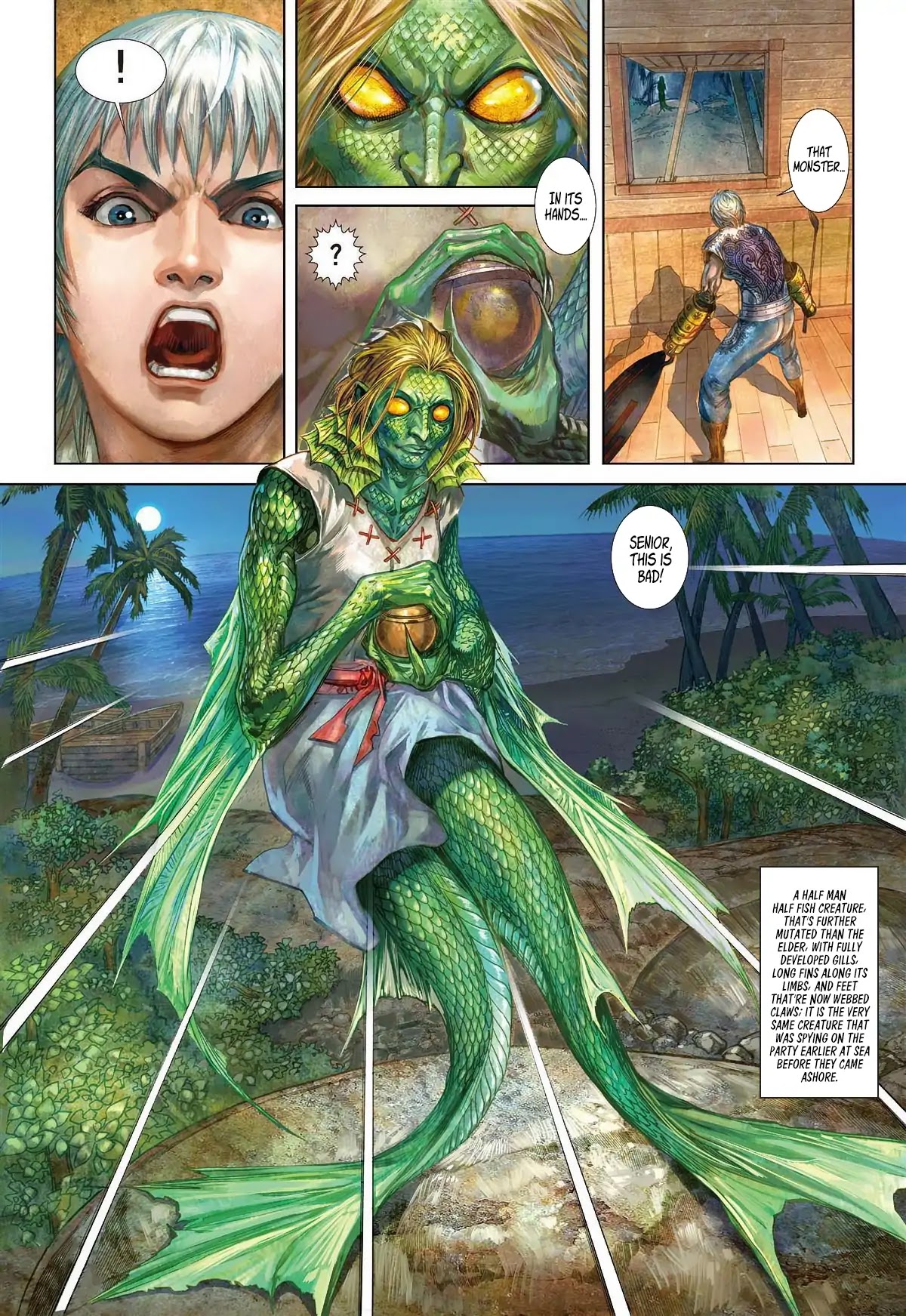 Shan Hai Ni Zhan Chapter 14.3 page 9 - Chapter 14.3: Ocean Edge's Precipice Incident