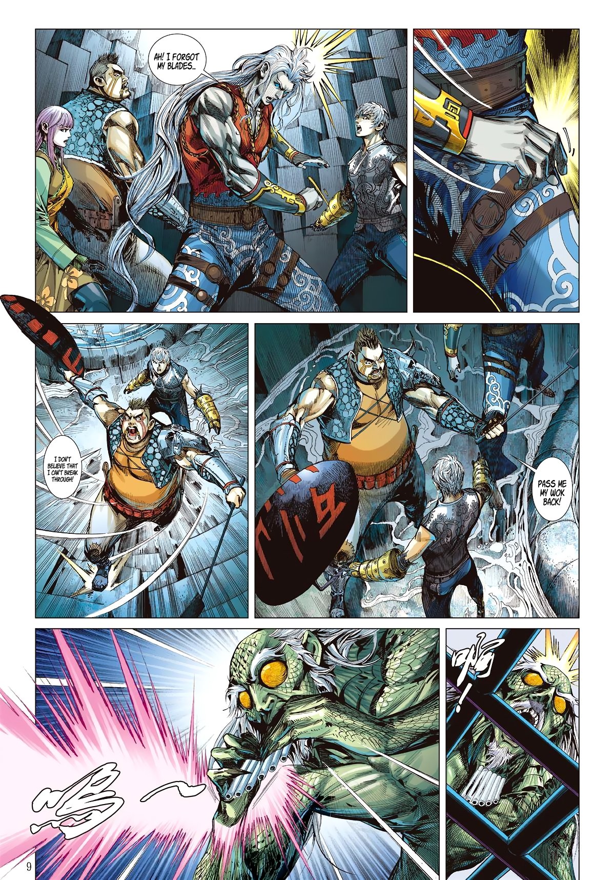 Shan Hai Ni Zhan Chapter 15.1 page 10 - Chapter 15.1: Half Fish Man
