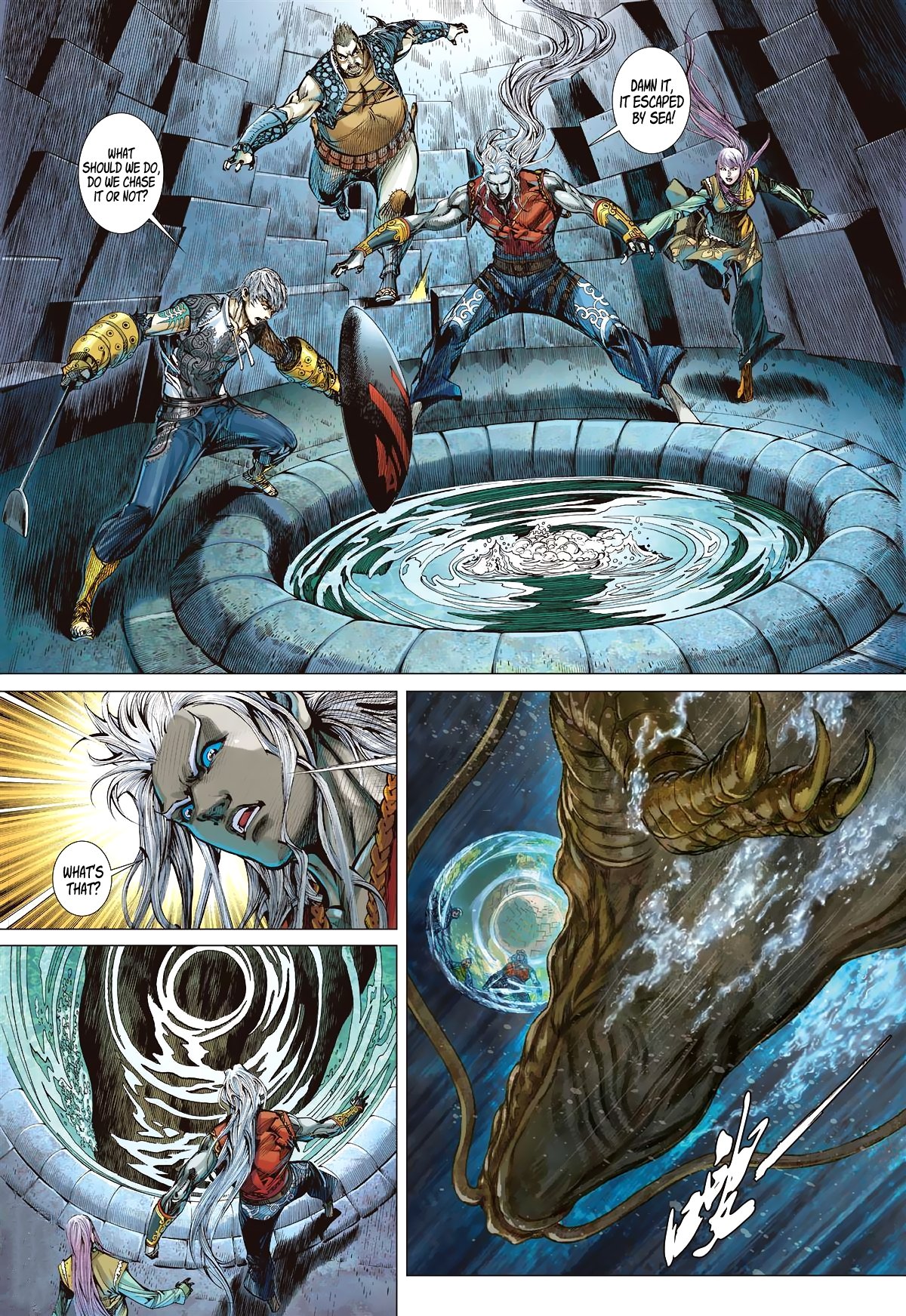 Shan Hai Ni Zhan Chapter 15.1 page 6 - Chapter 15.1: Half Fish Man