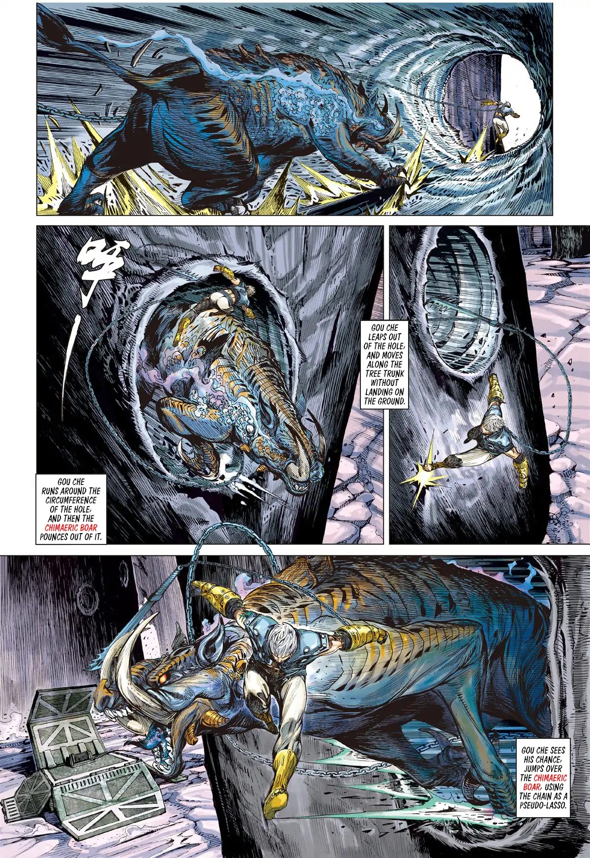 Shan Hai Ni Zhan Chapter 3.3 page 1 - Chapter 3.3: Loucura