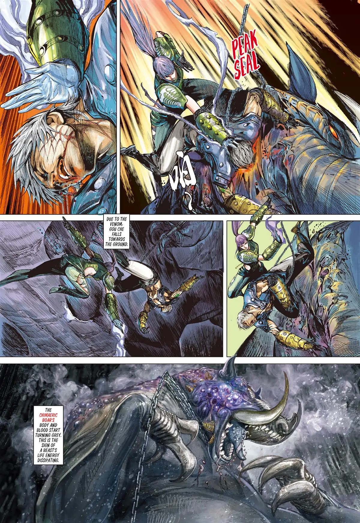 Shan Hai Ni Zhan Chapter 3.3 page 5 - Chapter 3.3: Loucura