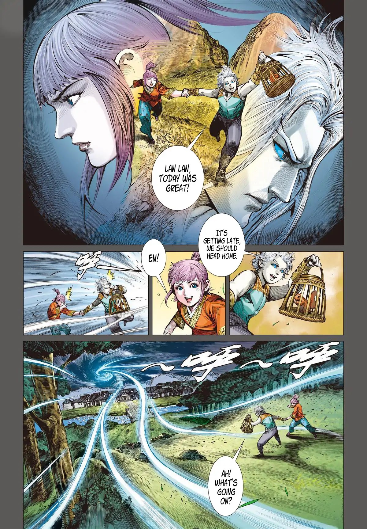 Shan Hai Ni Zhan Chapter 5.2 page 1 - Chapter 5.2: Beast Hunting