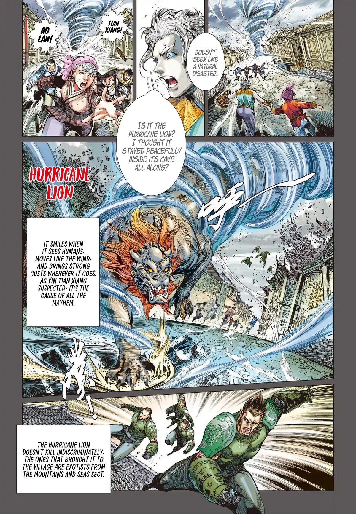 Shan Hai Ni Zhan Chapter 5.2 page 4 - Chapter 5.2: Beast Hunting
