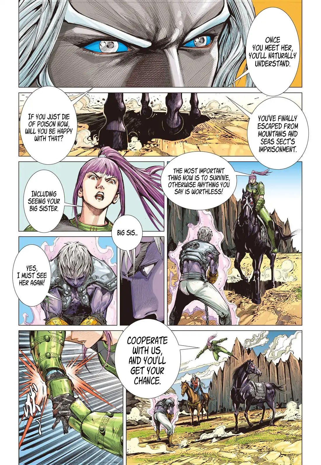 Shan Hai Ni Zhan Chapter 5.3 page 6 - Chapter 5.3: Beast Hunting