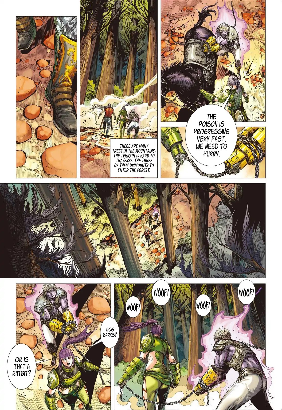 Shan Hai Ni Zhan Chapter 5.3 page 8 - Chapter 5.3: Beast Hunting