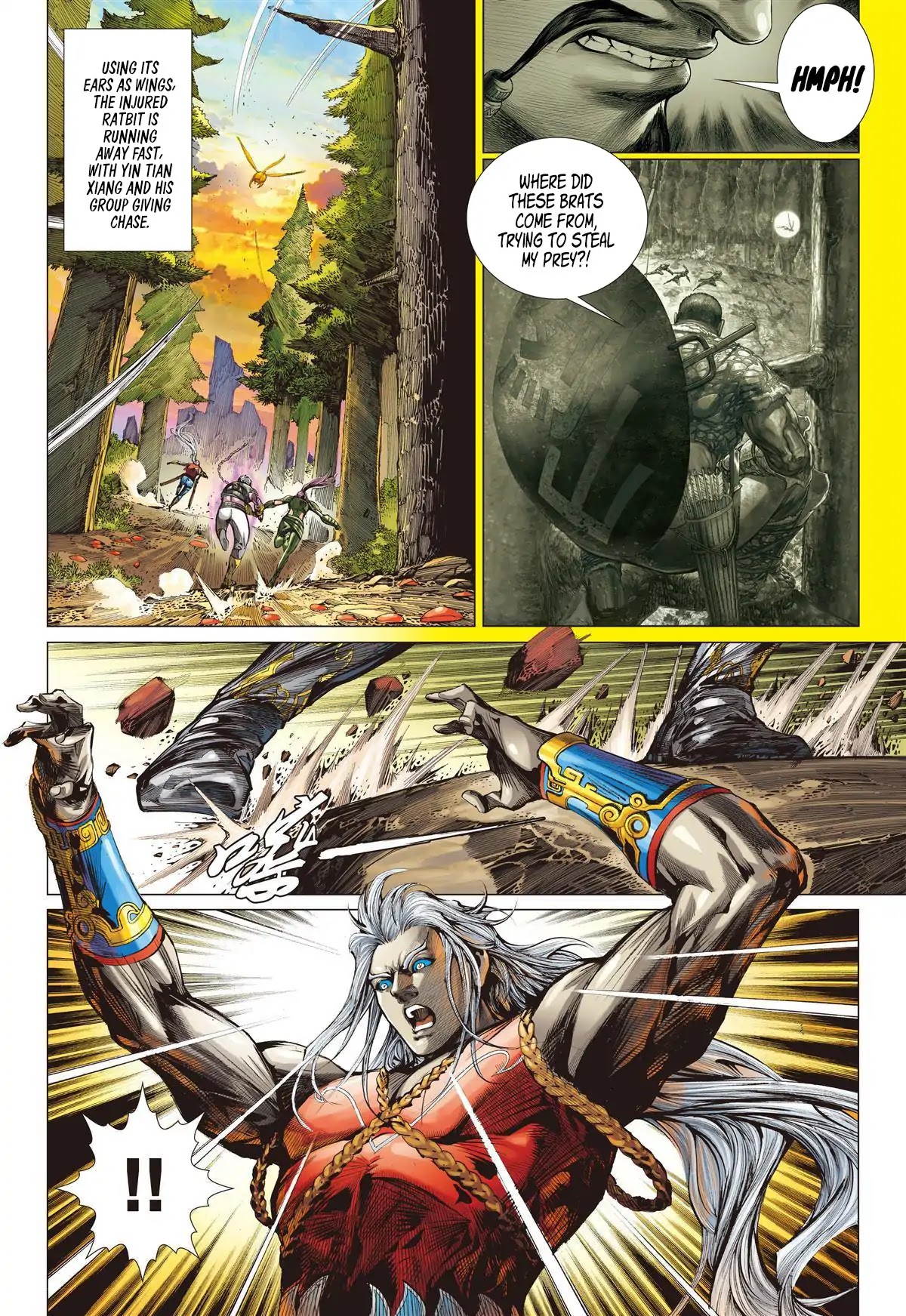 Shan Hai Ni Zhan Chapter 6.1 page 3 - Chapter 6.1: Sky Ratbit Hunt
