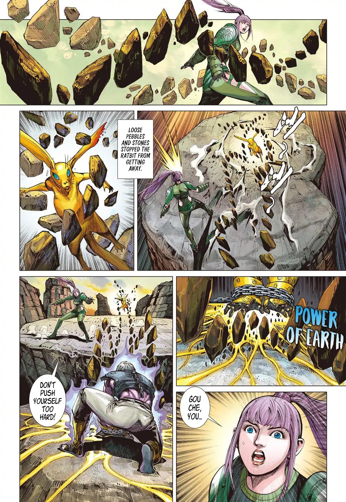 Shan Hai Ni Zhan Chapter 6.2 page 8 - Chapter 6.2: Sky Ratbit Hunt