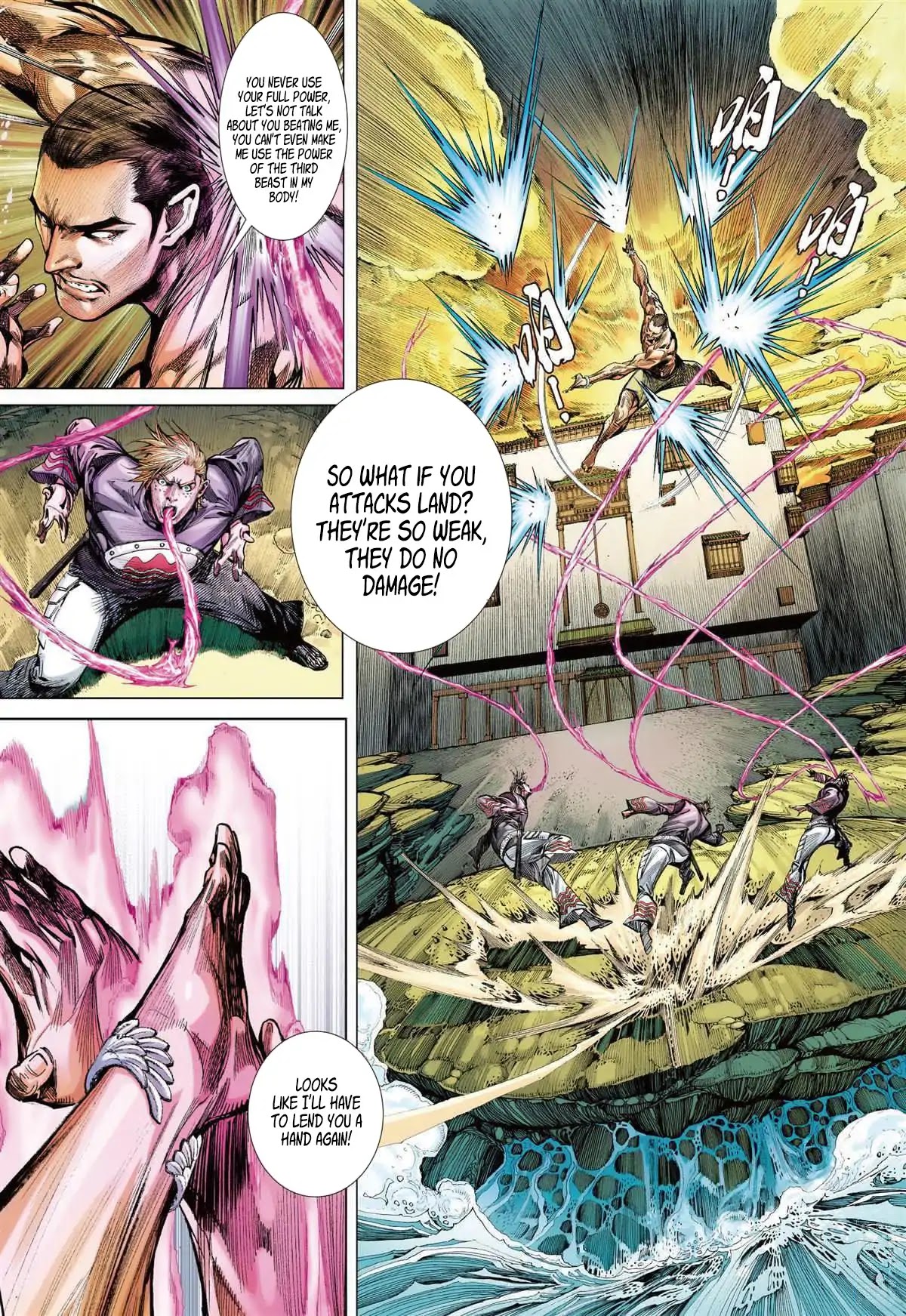 Shan Hai Ni Zhan Chapter 6.3 page 4 - Chapter 6.3: Sky Ratbit Hunt