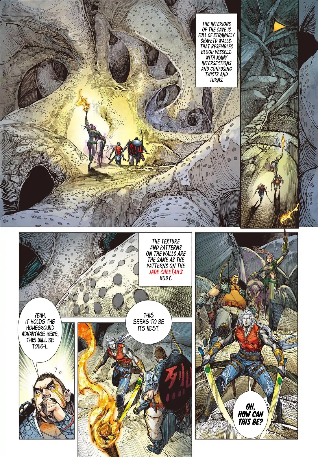 Shan Hai Ni Zhan Chapter 7.2 page 4 - Chapter 7.2: The Mountain and Seas Sect - Four Generals
