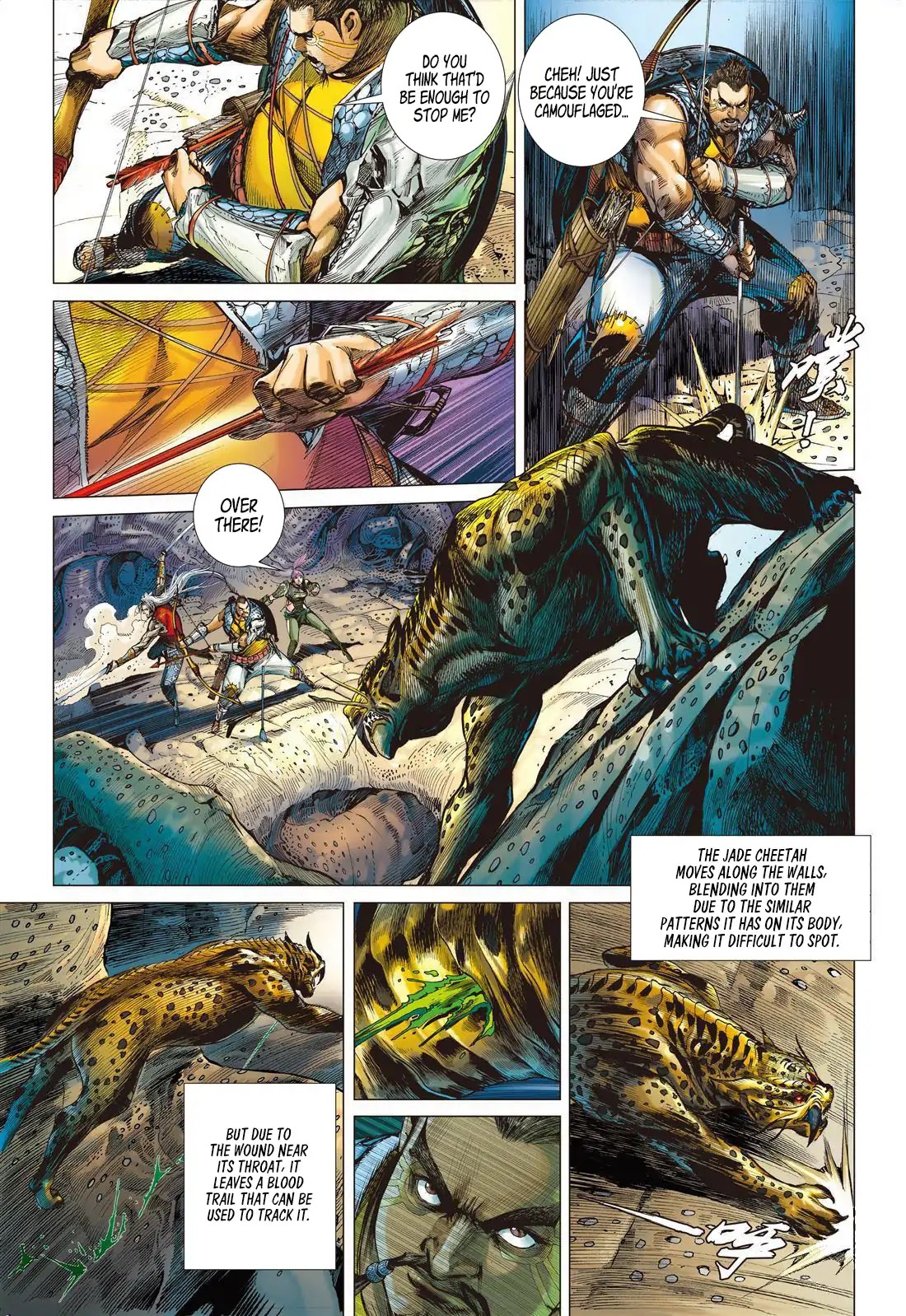 Shan Hai Ni Zhan Chapter 7.3 page 3 - Chapter 7.3: The Mountain and Seas Sect - Four Generals