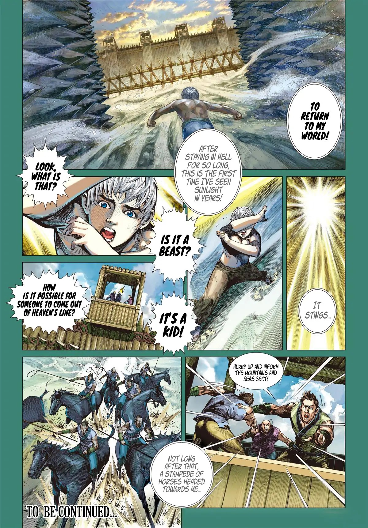 Shan Hai Ni Zhan Chapter 8 page 16 - Chapter 8: Escape From Heaven's Line
