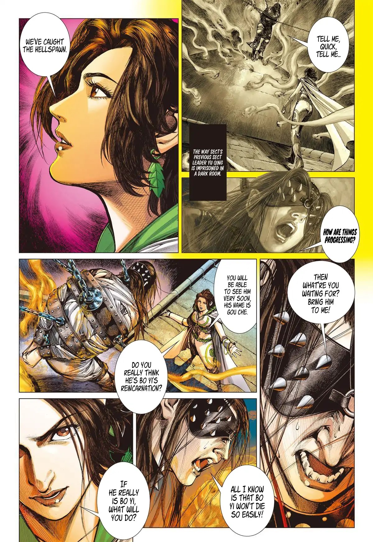 Shan Hai Ni Zhan Chapter 8 page 3 - Chapter 8: Escape From Heaven's Line