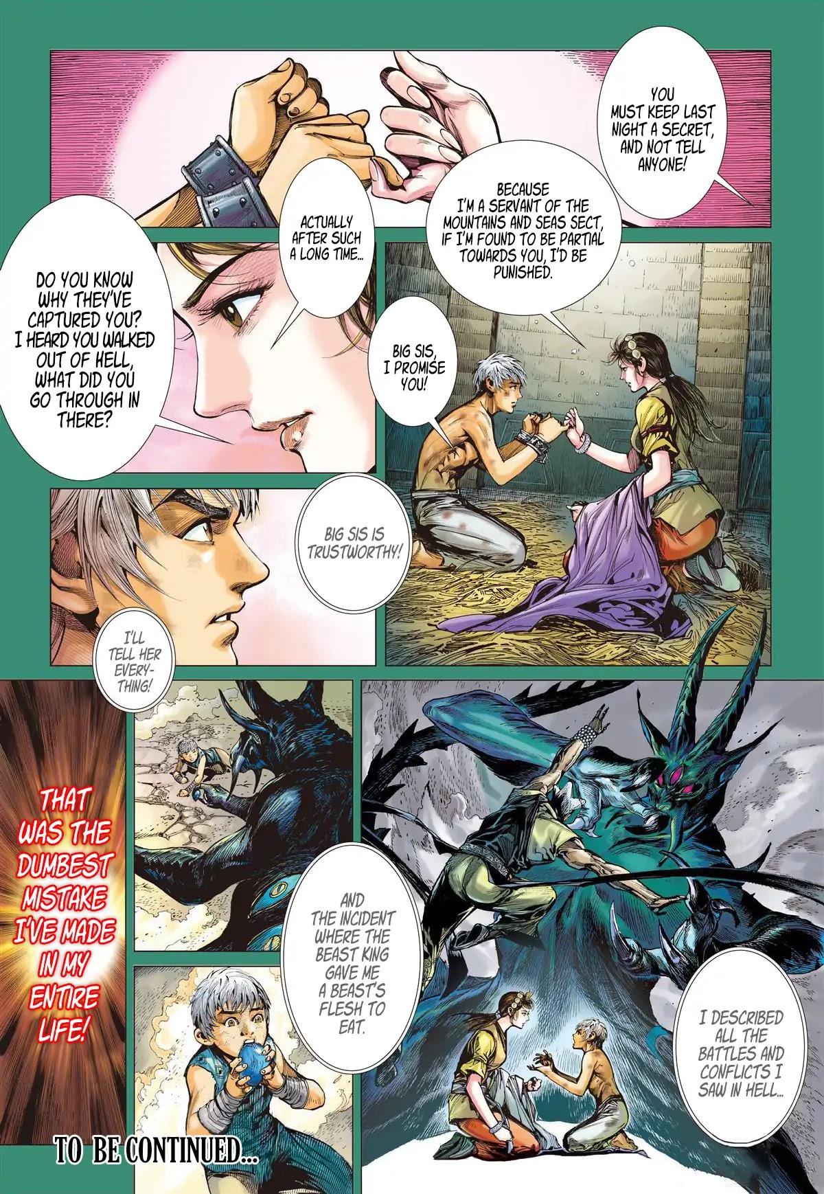 Shan Hai Ni Zhan Chapter 9.1 page 13 - Chapter 9.1: Moment of Unity