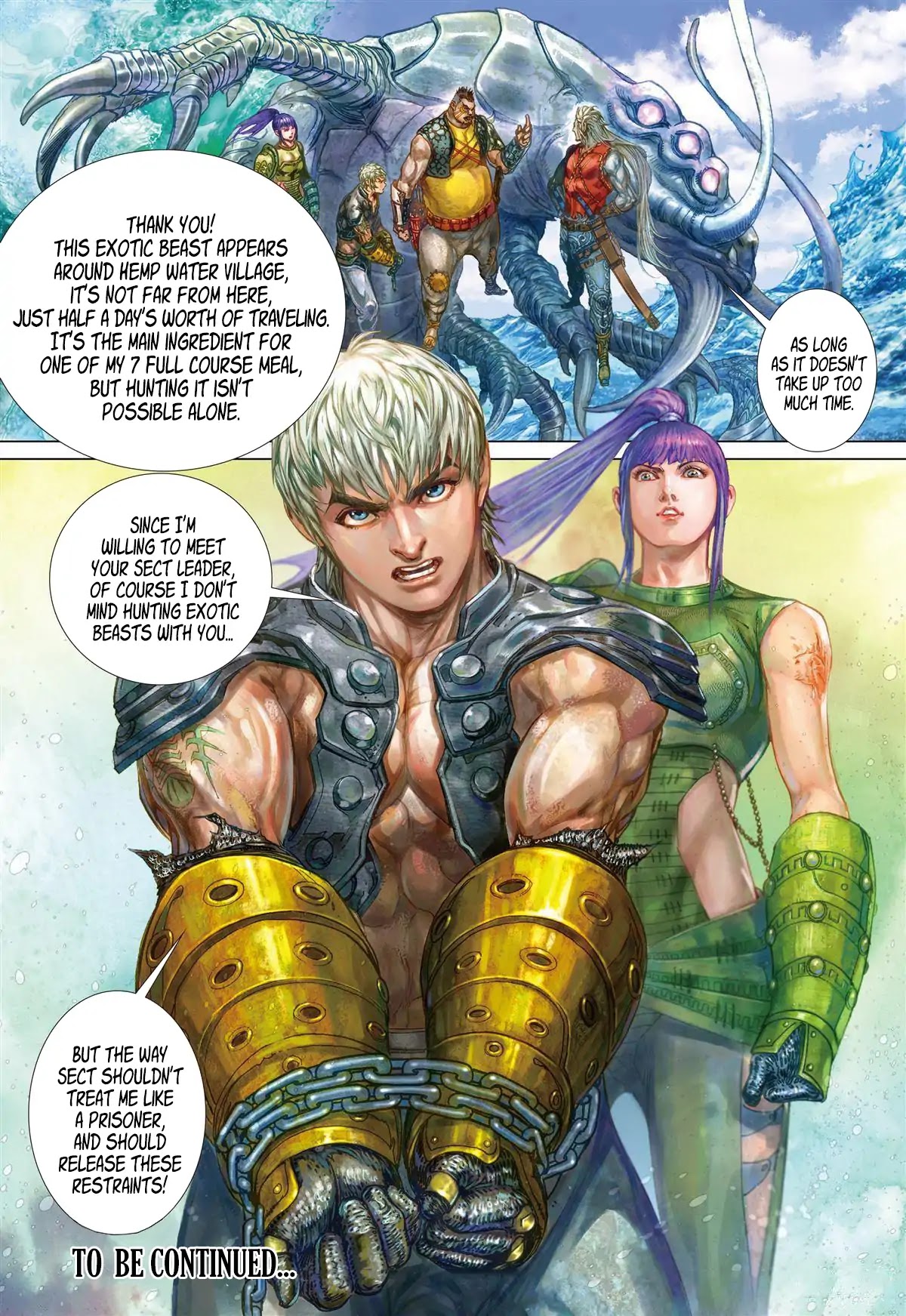 Shan Hai Ni Zhan Chapter 9.3 page 14 - Chapter 9.3: Moment of Unity