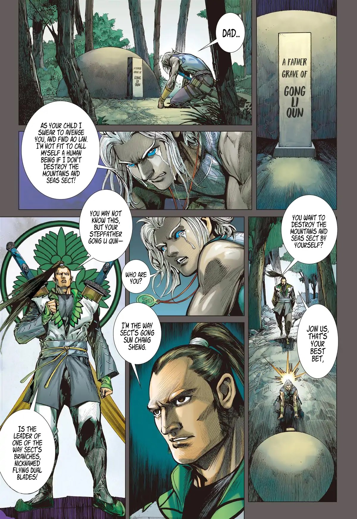 Shan Hai Ni Zhan Chapter 9.3 page 5 - Chapter 9.3: Moment of Unity