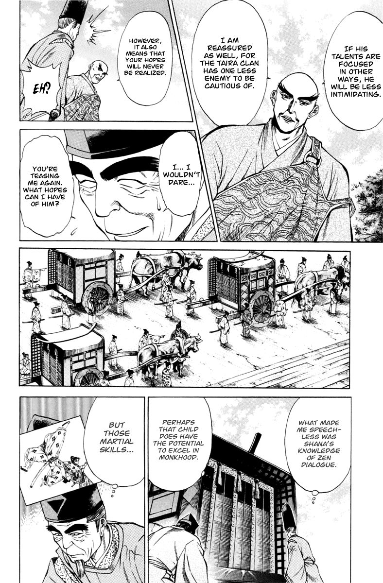 Shana oh Yoshitsune Chapter 29 page 36 - Chapter 29 : Hyouta Becomes a Monk?