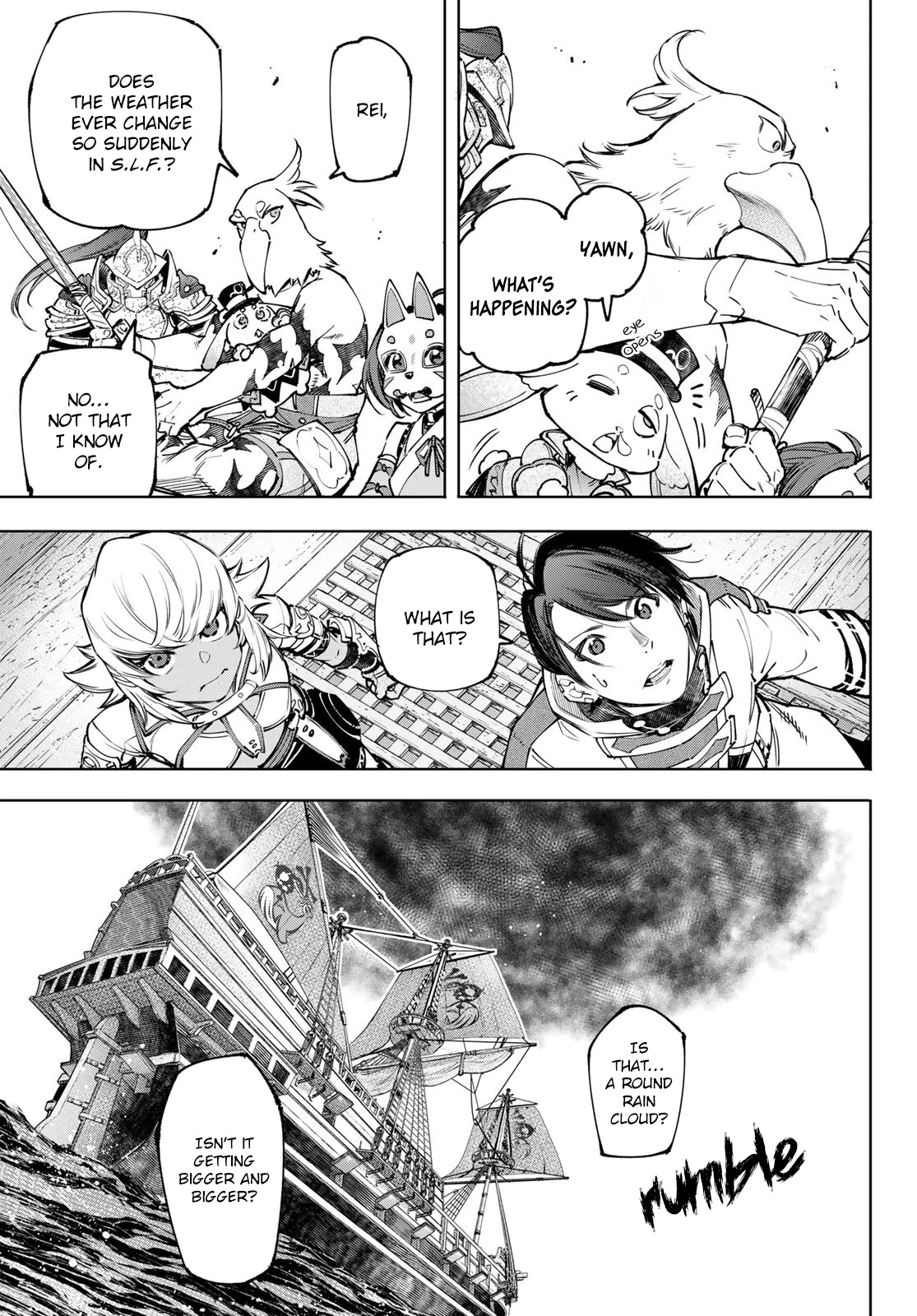 Shangri-La Frontier ~ Kusoge Hunter, Kamige ni Idoman to su~ Chapter 101 page 8 - Chapter 101: The Red Whale Faces the Fish Monsters