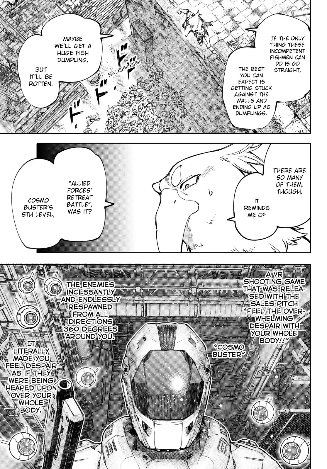 Shangri-La Frontier ~ Kusoge Hunter, Kamige ni Idoman to su~ Chapter 105 page 12 - Chapter 105: Sharks and Birds Against the Abyss