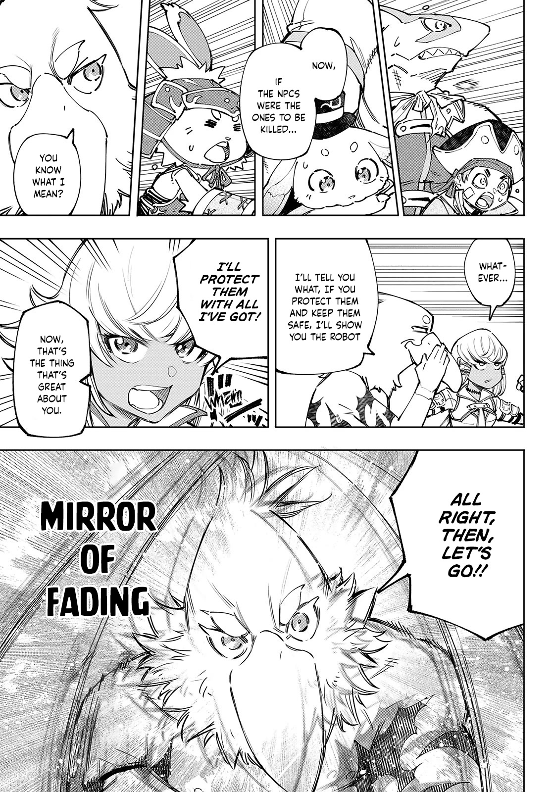 Shangri-La Frontier ~ Kusoge Hunter, Kamige ni Idoman to su~ Chapter 108 page 16 - Chapter 108: Because We're Underwater: Dragon King Version Fish