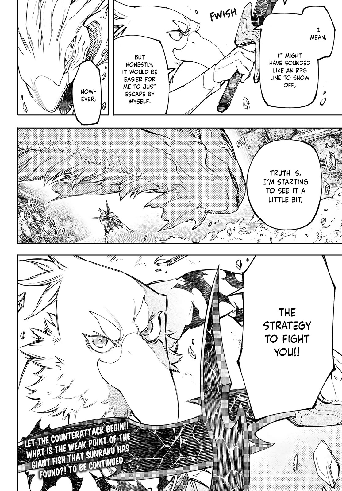 Shangri-La Frontier ~ Kusoge Hunter, Kamige ni Idoman to su~ Chapter 108 page 19 - Chapter 108: Because We're Underwater: Dragon King Version Fish