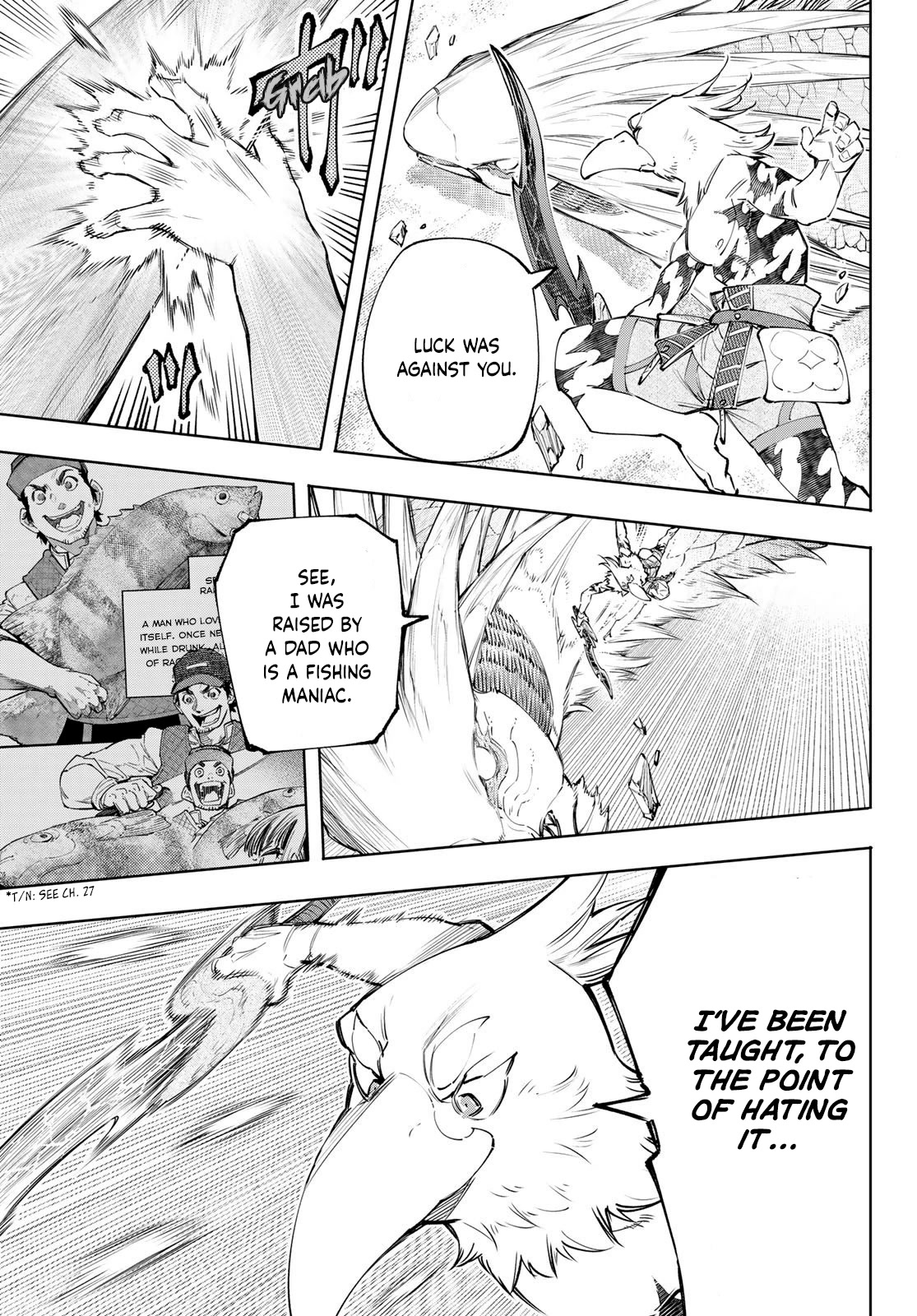 Shangri-La Frontier ~ Kusoge Hunter, Kamige ni Idoman to su~ Chapter 109 page 12 - Chapter 109: Okay, Now, Time to Filet the Dragon Fish into 3 Pieces