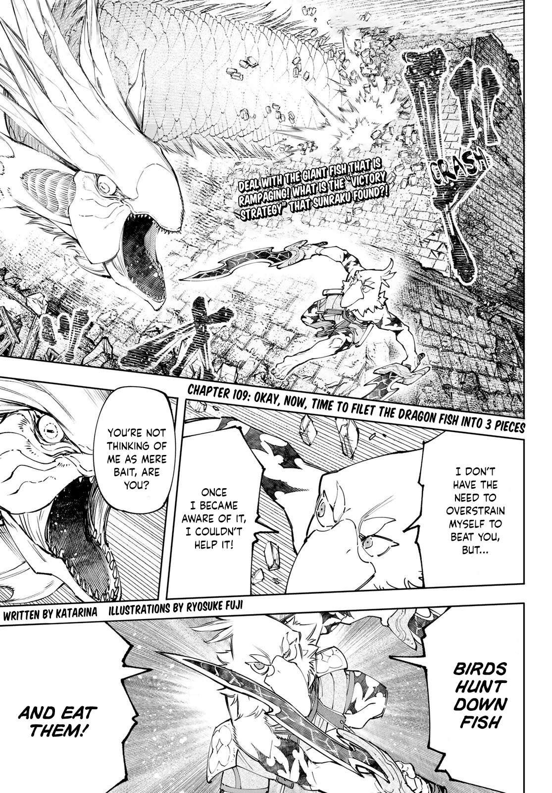 Shangri-La Frontier ~ Kusoge Hunter, Kamige ni Idoman to su~ Chapter 109 page 2 - Chapter 109: Okay, Now, Time to Filet the Dragon Fish into 3 Pieces