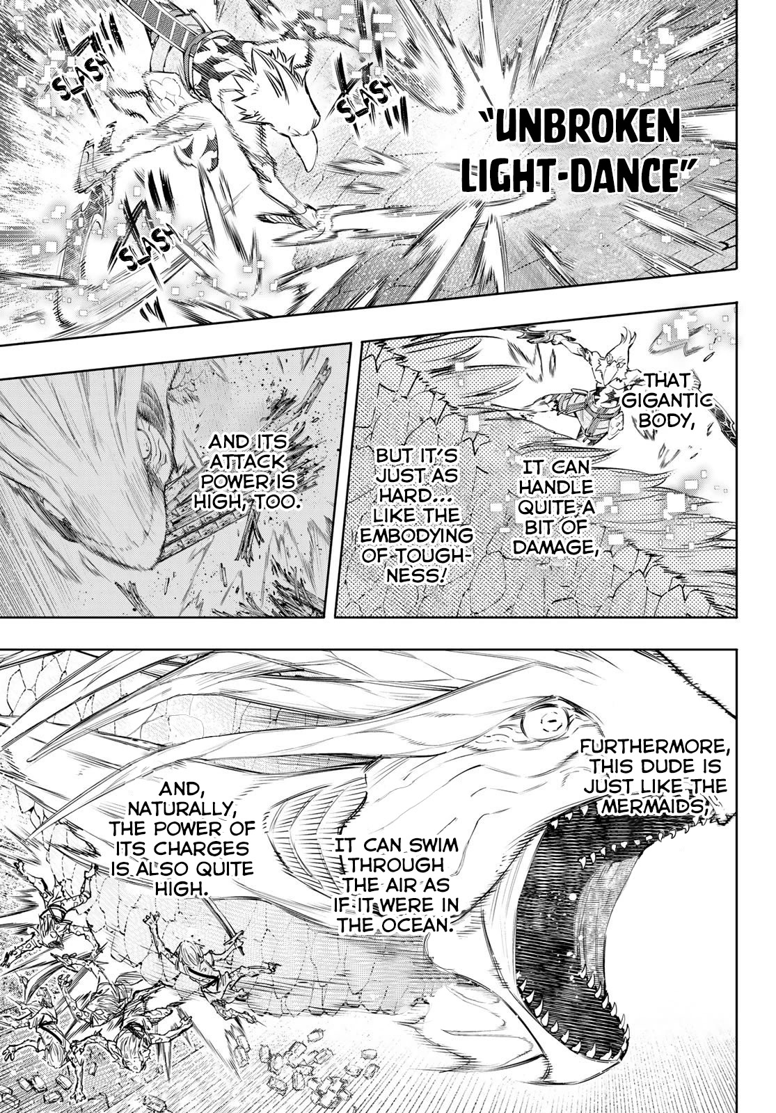 Shangri-La Frontier ~ Kusoge Hunter, Kamige ni Idoman to su~ Chapter 109 page 4 - Chapter 109: Okay, Now, Time to Filet the Dragon Fish into 3 Pieces