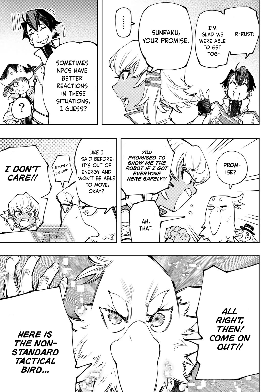 Shangri-La Frontier ~ Kusoge Hunter, Kamige ni Idoman to su~ Chapter 110 page 12 - Chapter 110: Towards the Beacon of Roar and Destruction