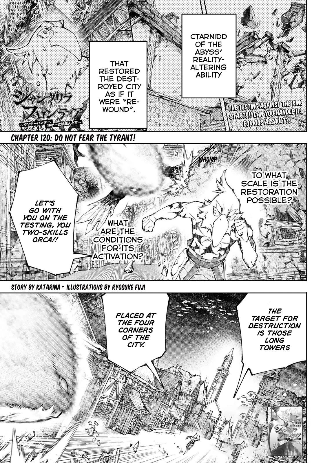 Shangri-La Frontier ~ Kusoge Hunter, Kamige ni Idoman to su~ Chapter 120 page 2 - Chapter 120: Do Not Fear the Tyrant!