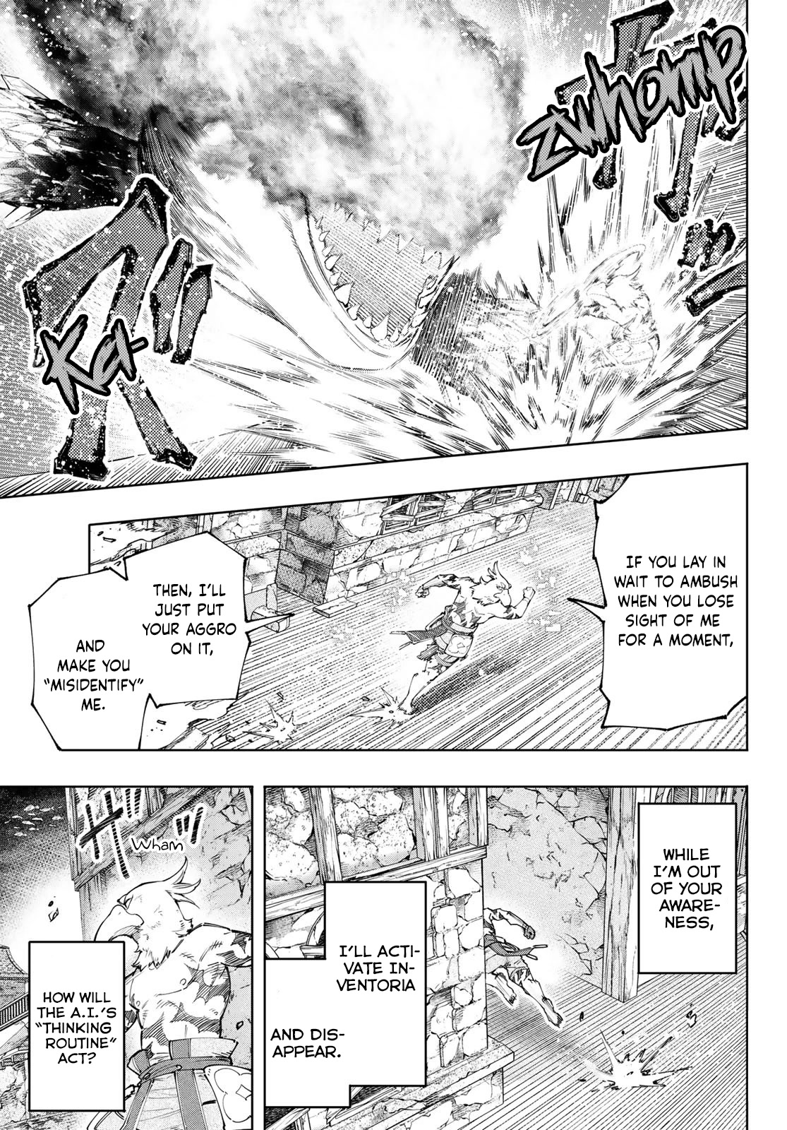 Shangri-La Frontier ~ Kusoge Hunter, Kamige ni Idoman to su~ Chapter 121 page 16 - Chapter 121: King of the Deep Sea, I'll Respectfully Kick Your Ass