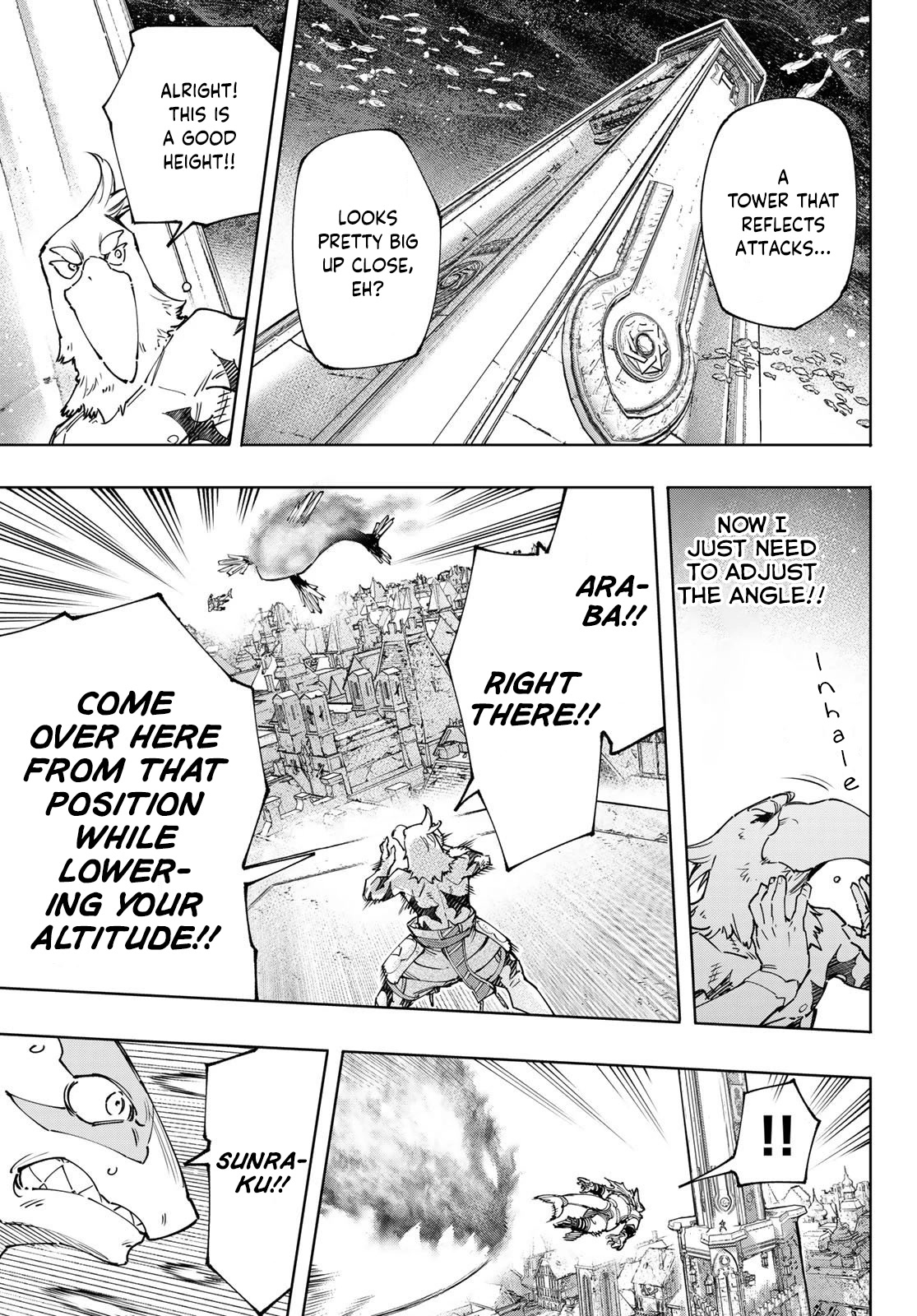 Shangri-La Frontier ~ Kusoge Hunter, Kamige ni Idoman to su~ Chapter 122 page 12 - Chapter 122: Run Without a Shadow, Climb, and Make Noise
